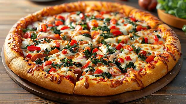 Nawabi Pizza (chicken)
